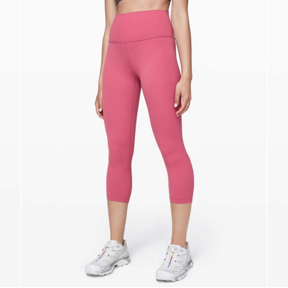 NWT Lululemon Align Croo 21” size 14 color Lush